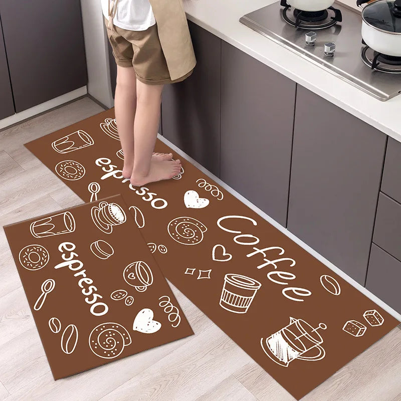 Kitchen Mat Entrance Doormat Living Room Home Bathroom Balcony Decor Carpet Bedroom Floor Hallway Anti-Slip Foot Rug