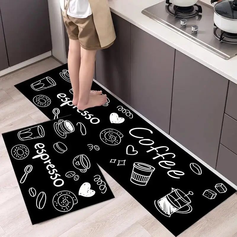 Kitchen Mat Entrance Doormat Living Room Home Bathroom Balcony Decor Carpet Bedroom Floor Hallway Anti-Slip Foot Rug